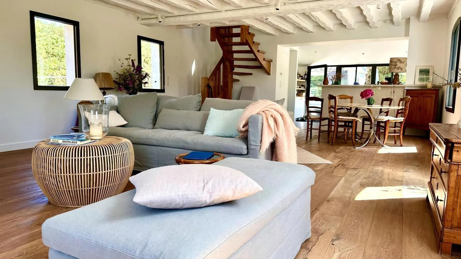 Maison Lumineuse En Pleine Nature, 800 M De La Mer, Proche Plage, Jardin, Wifi, Tout Equipe. - Fr-1-418-229 Locmaria Holiday home